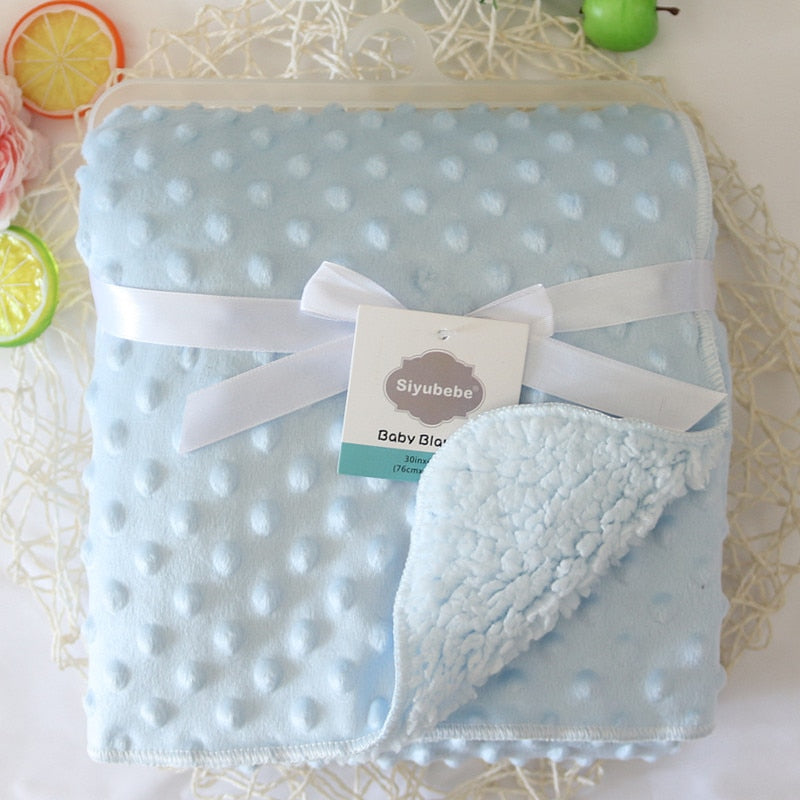 Thick Fleece Baby Blankets