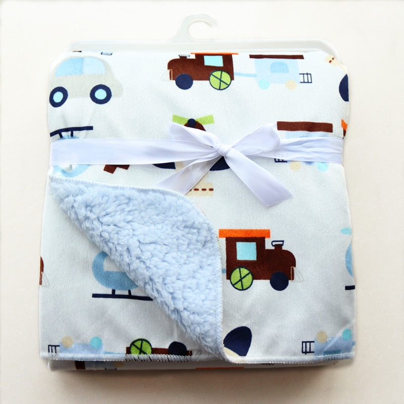 Thick Fleece Baby Blankets