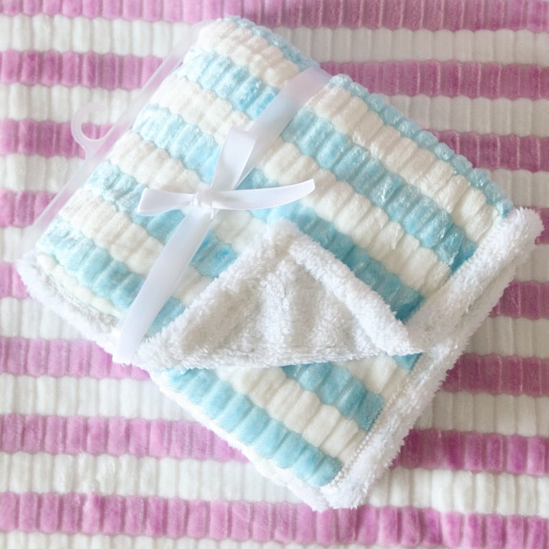 Thick Fleece Baby Blankets