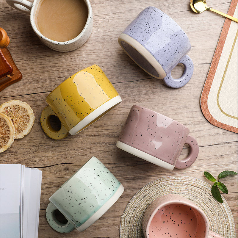 Nordic Ceramic Ring Mugs