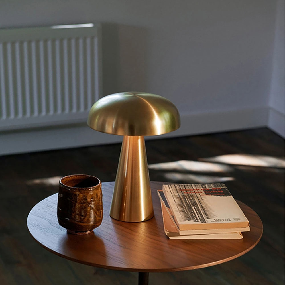 Rechargeable Mushroom Style LED Table Lamp