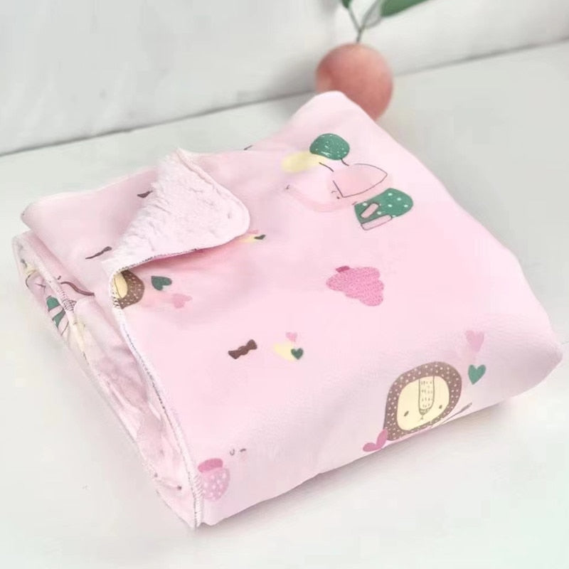 Thick Fleece Baby Blankets