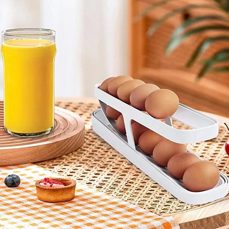 Scrolling Egg Rack Holder