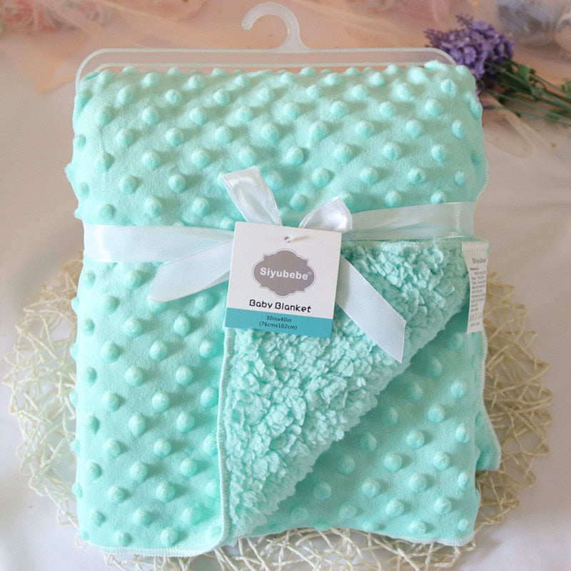 Thick Fleece Baby Blankets