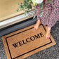 Classic Welcome Doormat Embossed