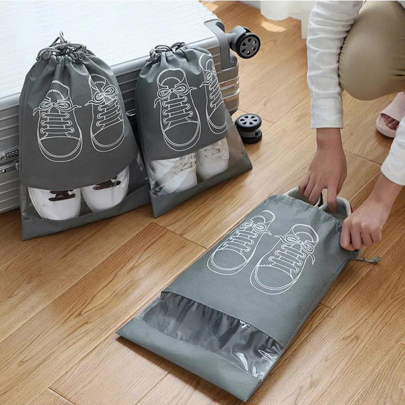 Portable Shoe Storage Bags (5 Piece)