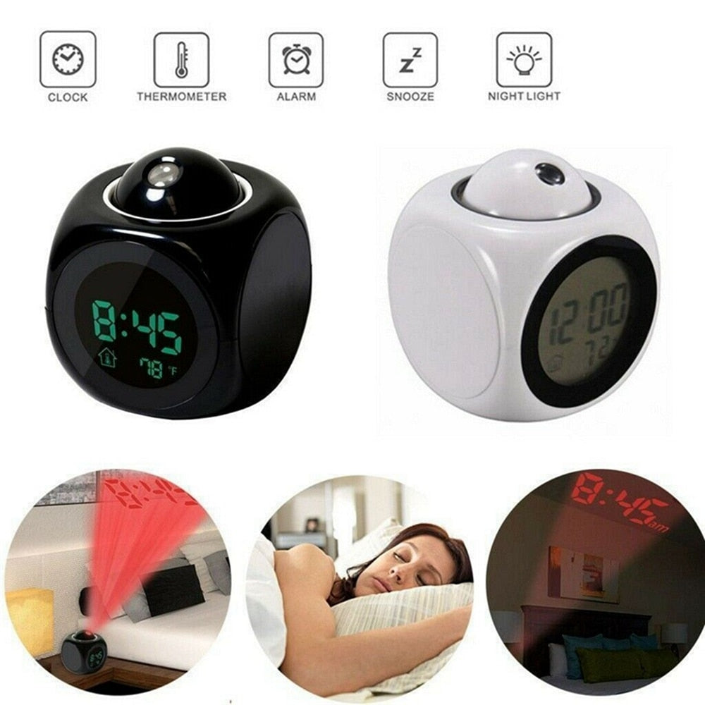 Digital Projection Alarm Clock