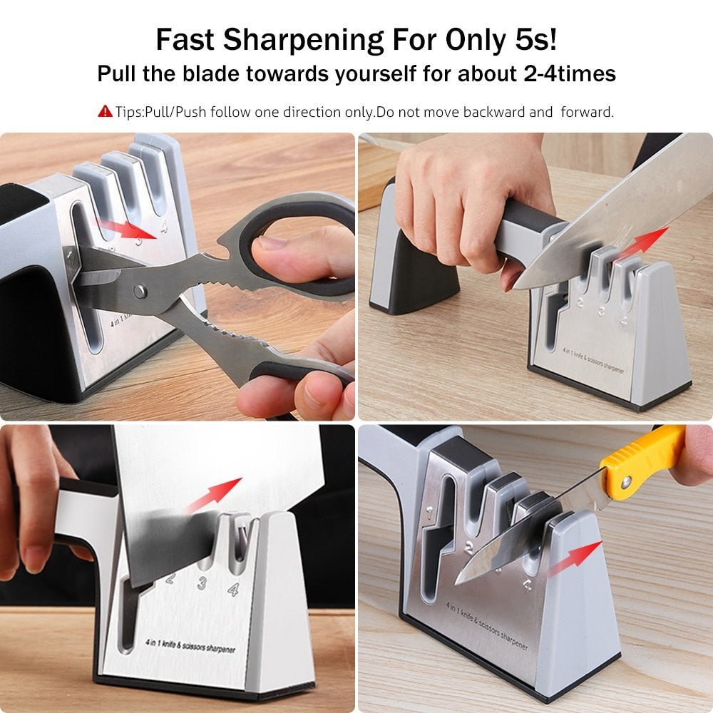 4-in-1 Knife Sharpener