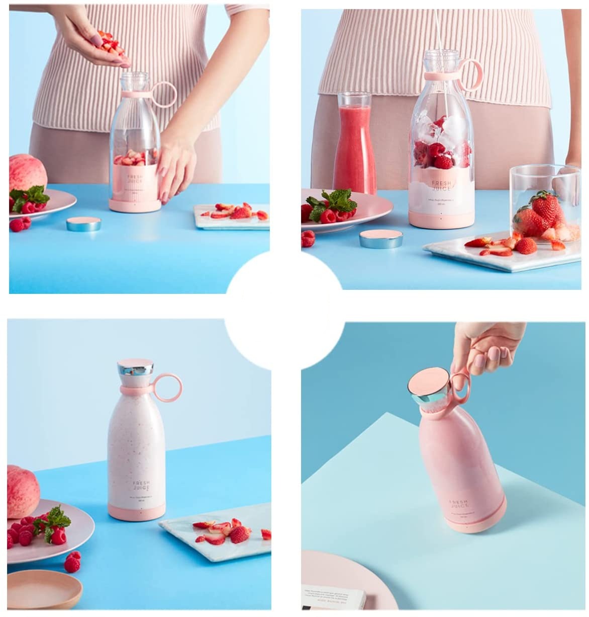 Portable Blender/Juicer Bottle