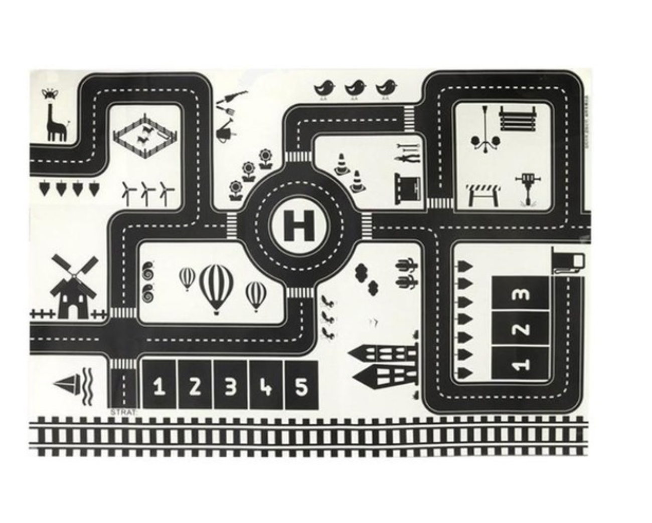 Kid's Highway Play Mats