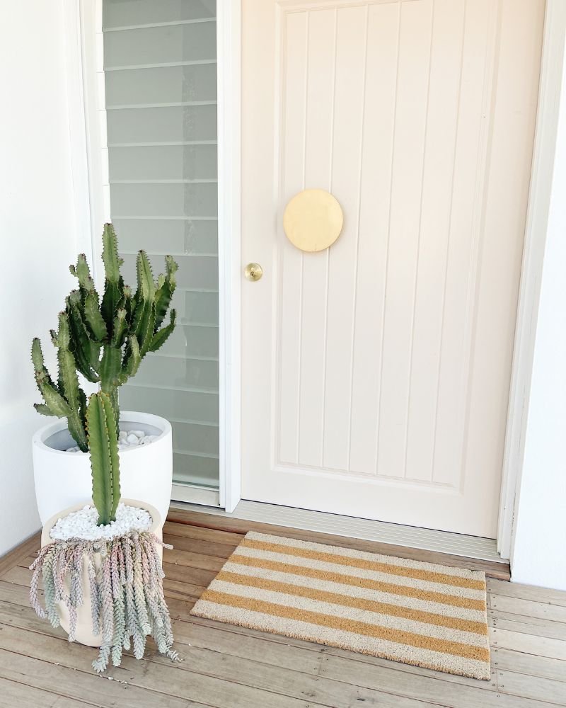 Stripes Sand Doormat