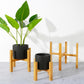 Wooden Pot Plant Holder