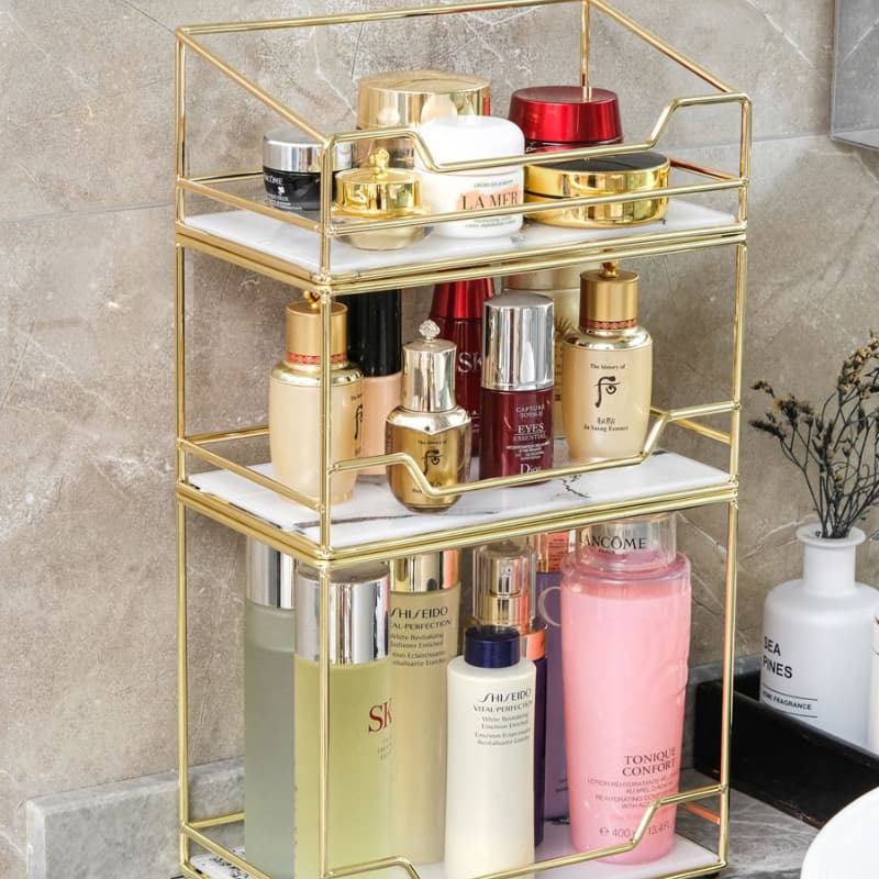 Golden Frame Beauty Organiser