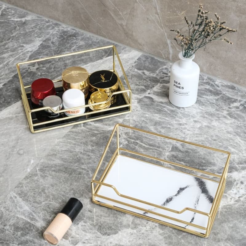 Golden Frame Beauty Organiser