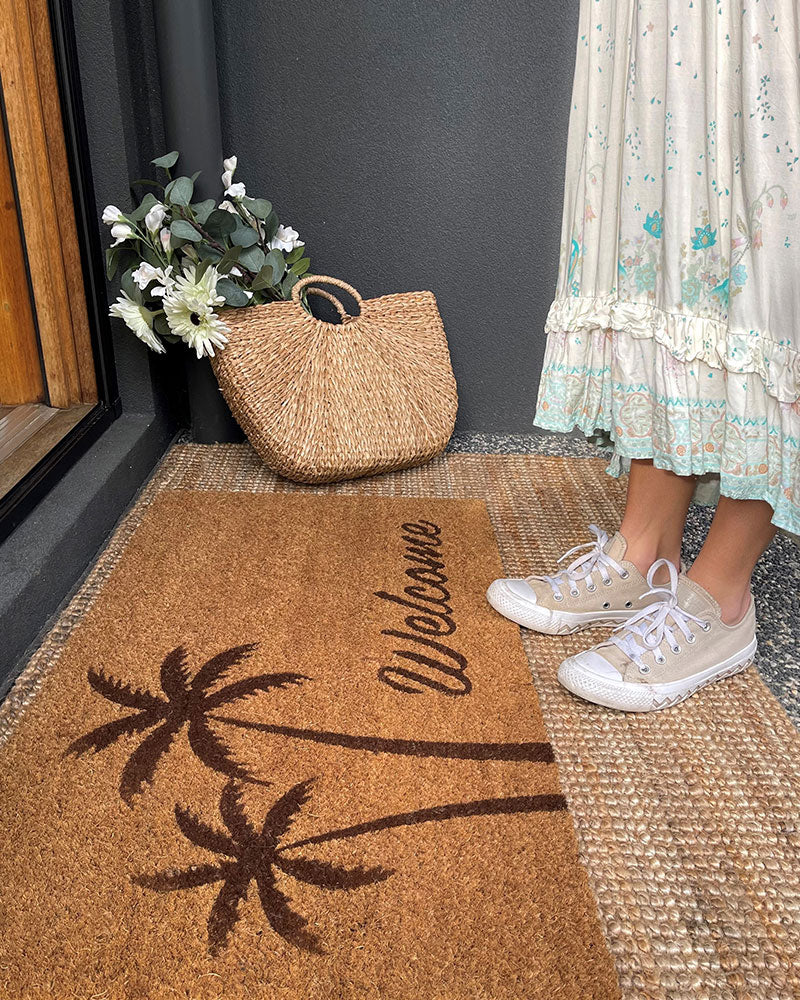 Welcome Palms Doormat