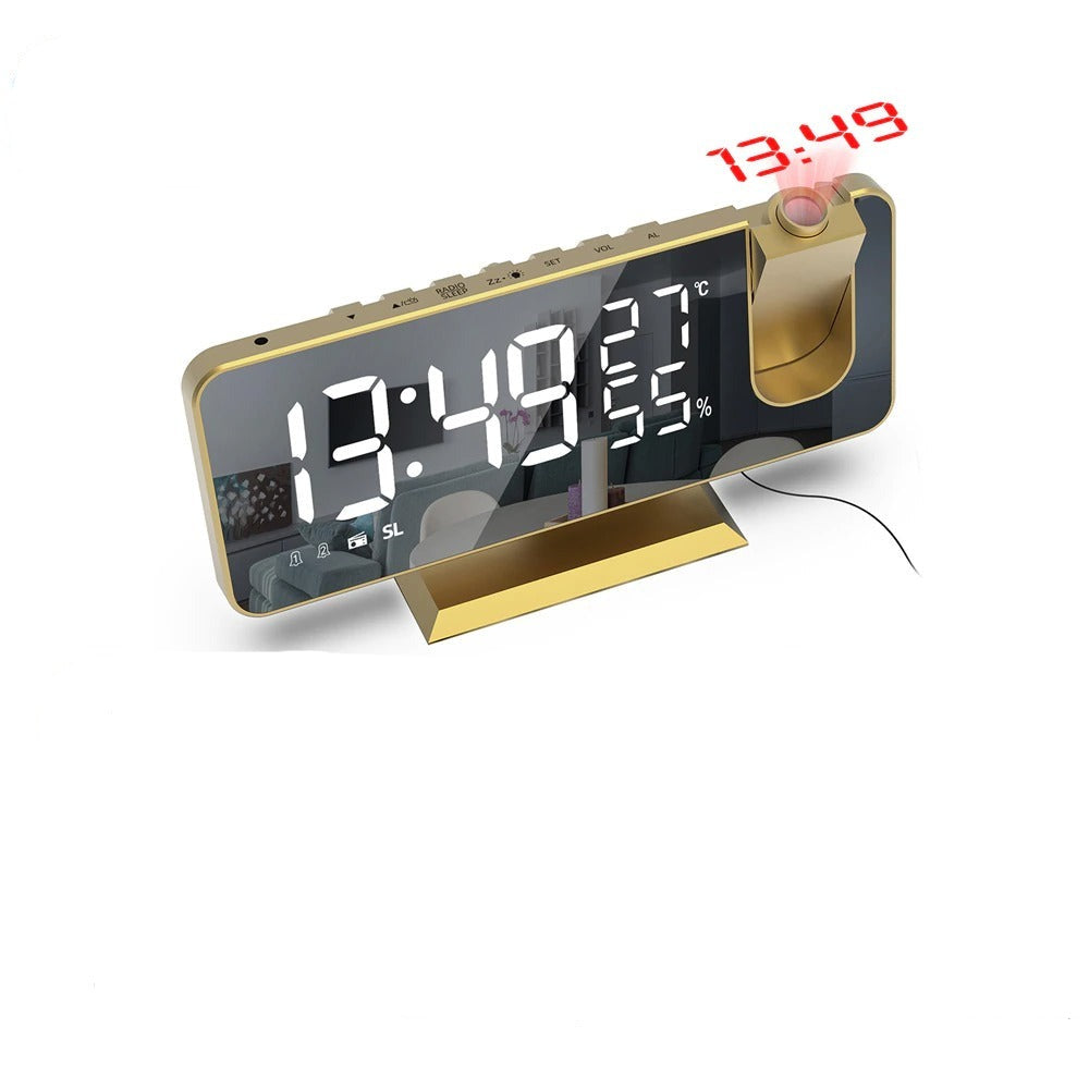 LED Projection Alarm Clock