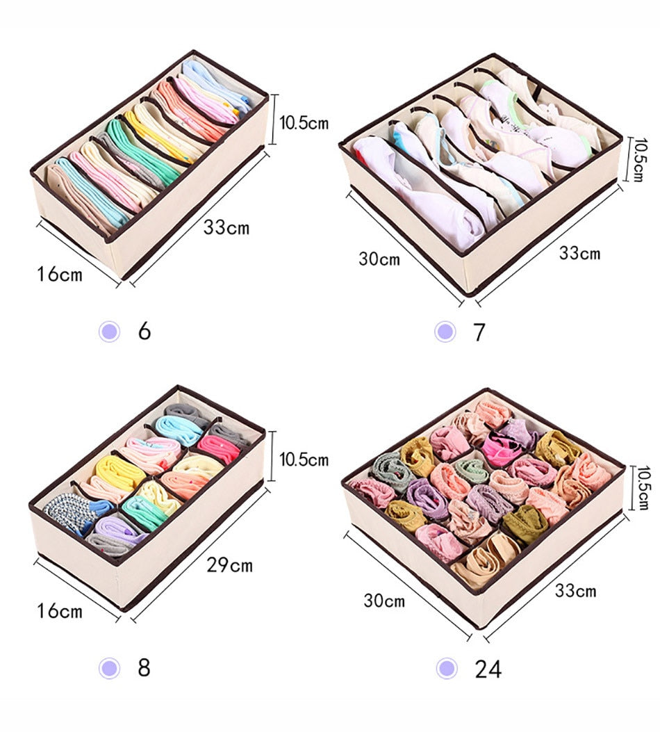 Bedroom Storage Organisers (Bras, Underwear and more)