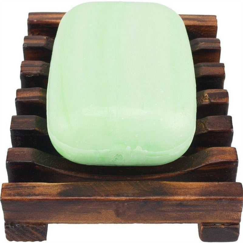 Dark Wooden Soap Holder