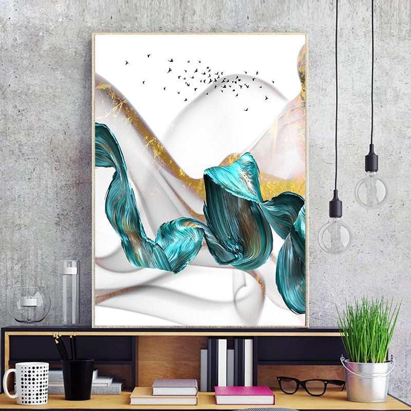 Art Series - The Teal Ribbon