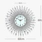 Striking Diamond Wall Clock