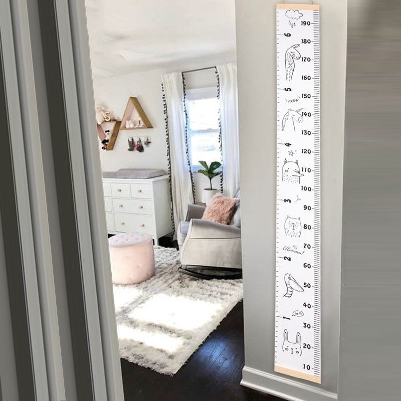 Kid's Height Chart - Cheeky Animal Collection