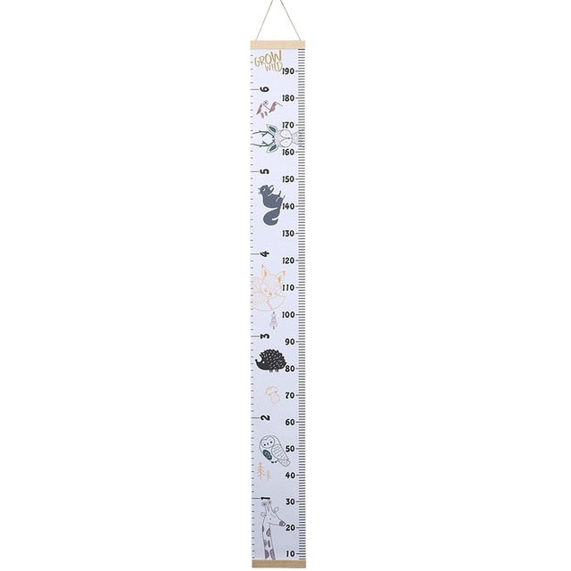 Kid's Height Chart - Wild Collection