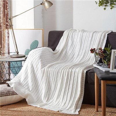 Cable Knit Blanket