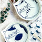 Japanese Tear Drop Plates