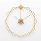 Hexagonal Twist Wall Clock