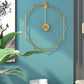 Hexagonal Twist Wall Clock
