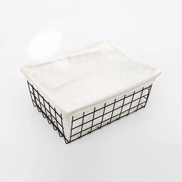 Iron Grid Basket