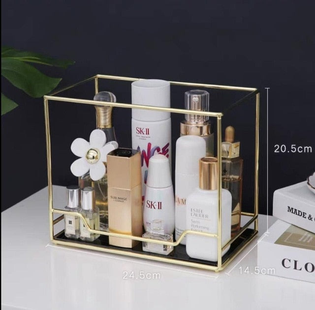 Golden Frame Beauty Organiser