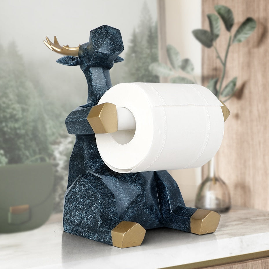 Animal Art Tissue Roll Holder