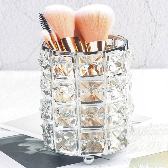 Crystal Make-up Brush Holder