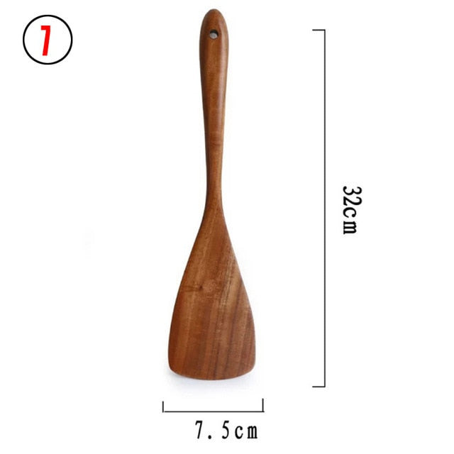 Natural Kitchen Utensil Set