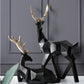Geometric Deer Figurines