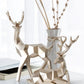 Geometric Deer Figurines