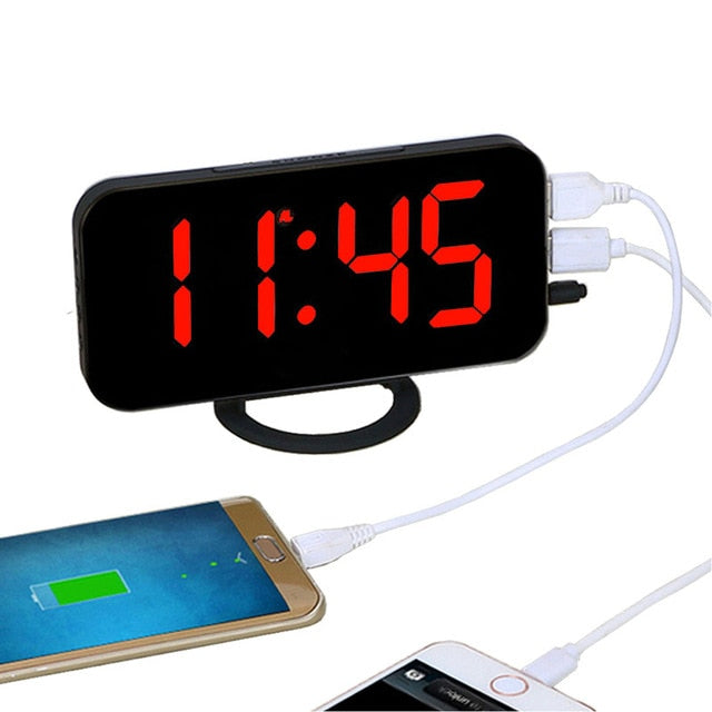 Electronic Charging LED Alarm Clock