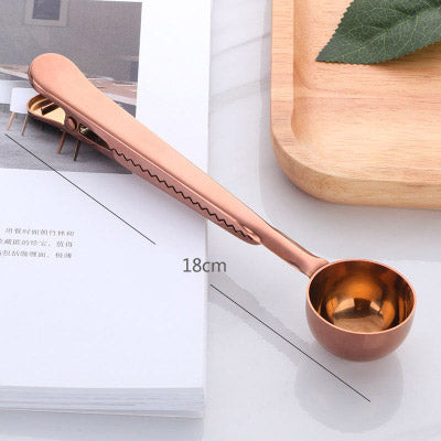 2 in 1 Coffee Spoon/Clip