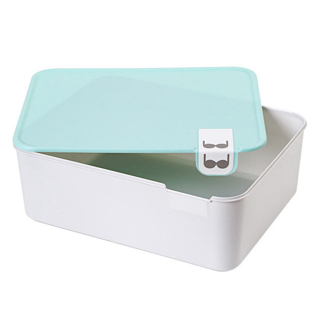 Pastel Lid Underwear Organiser