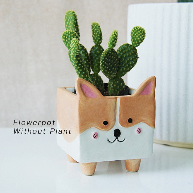 Cartoon Animal Planters