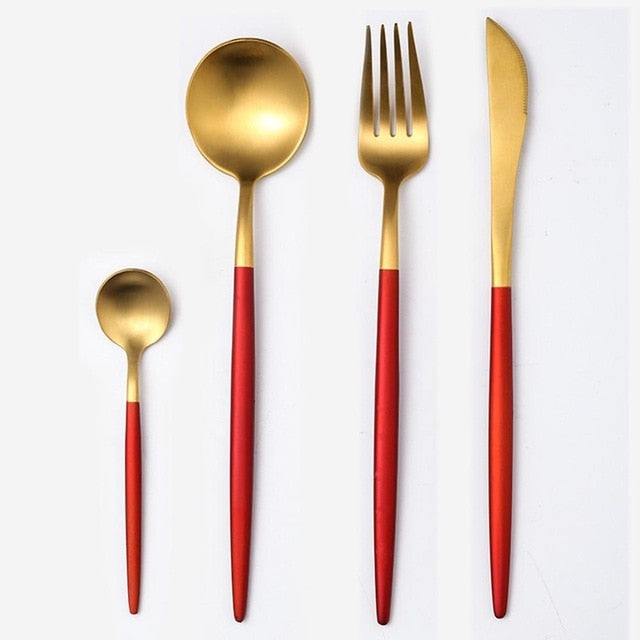 Dipped Cutlery Set (4 Pieces)