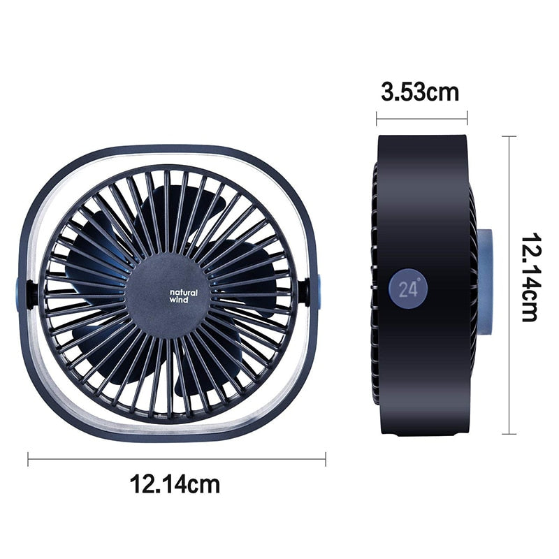 USB Mini Desk Fan