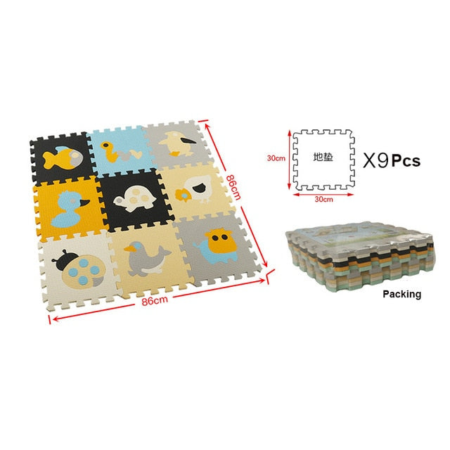 Puzzle Floor Mat - Design