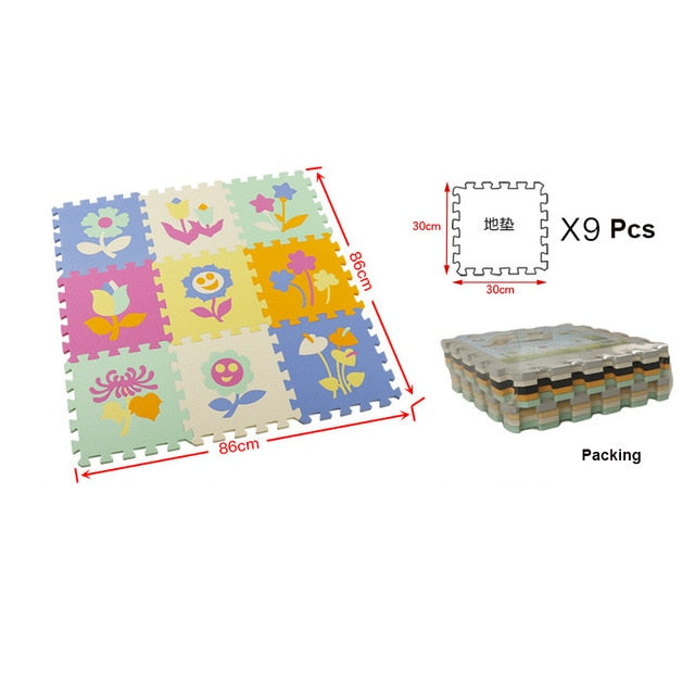 Puzzle Floor Mat - Design