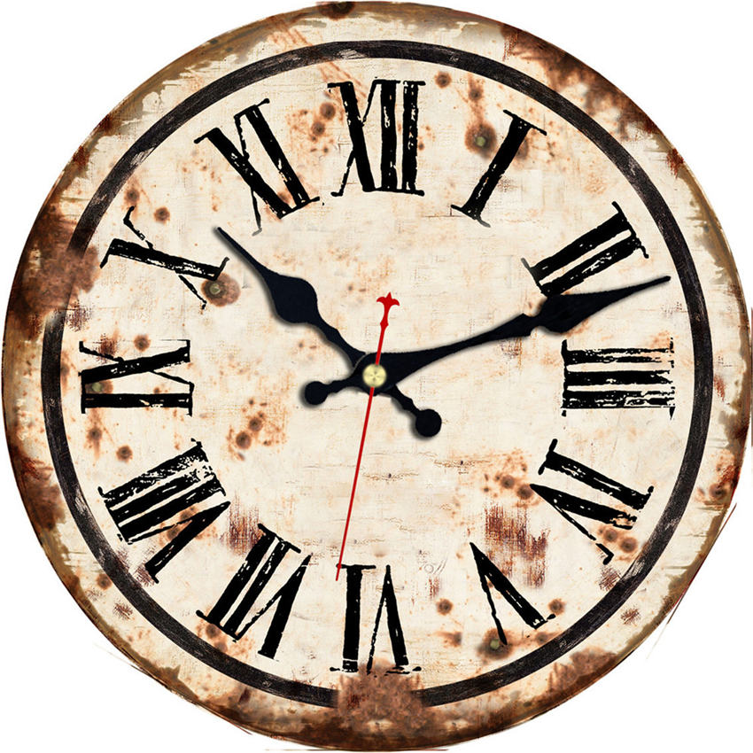 Roman Numeral Vintage Wall Clocks