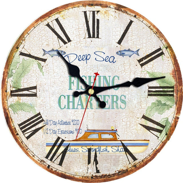 Roman Numeral Vintage Wall Clocks