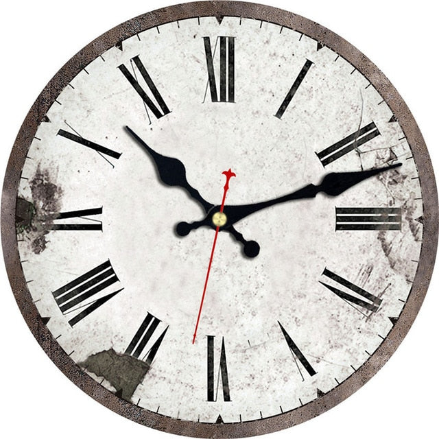 Roman Numeral Vintage Wall Clocks