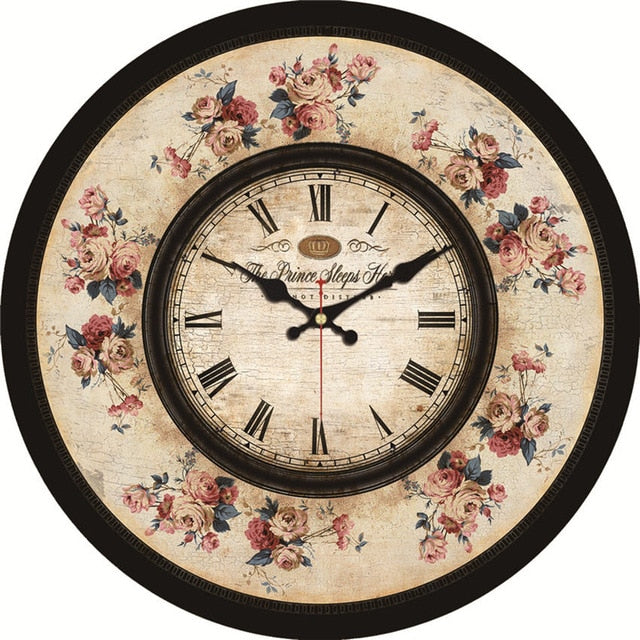 Roman Numeral Vintage Wall Clocks