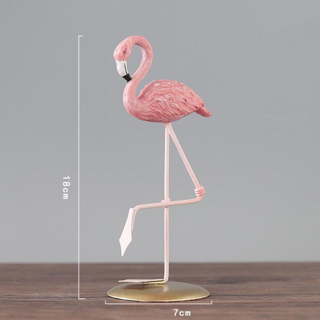 Pink Flamingo Decorative Ornament